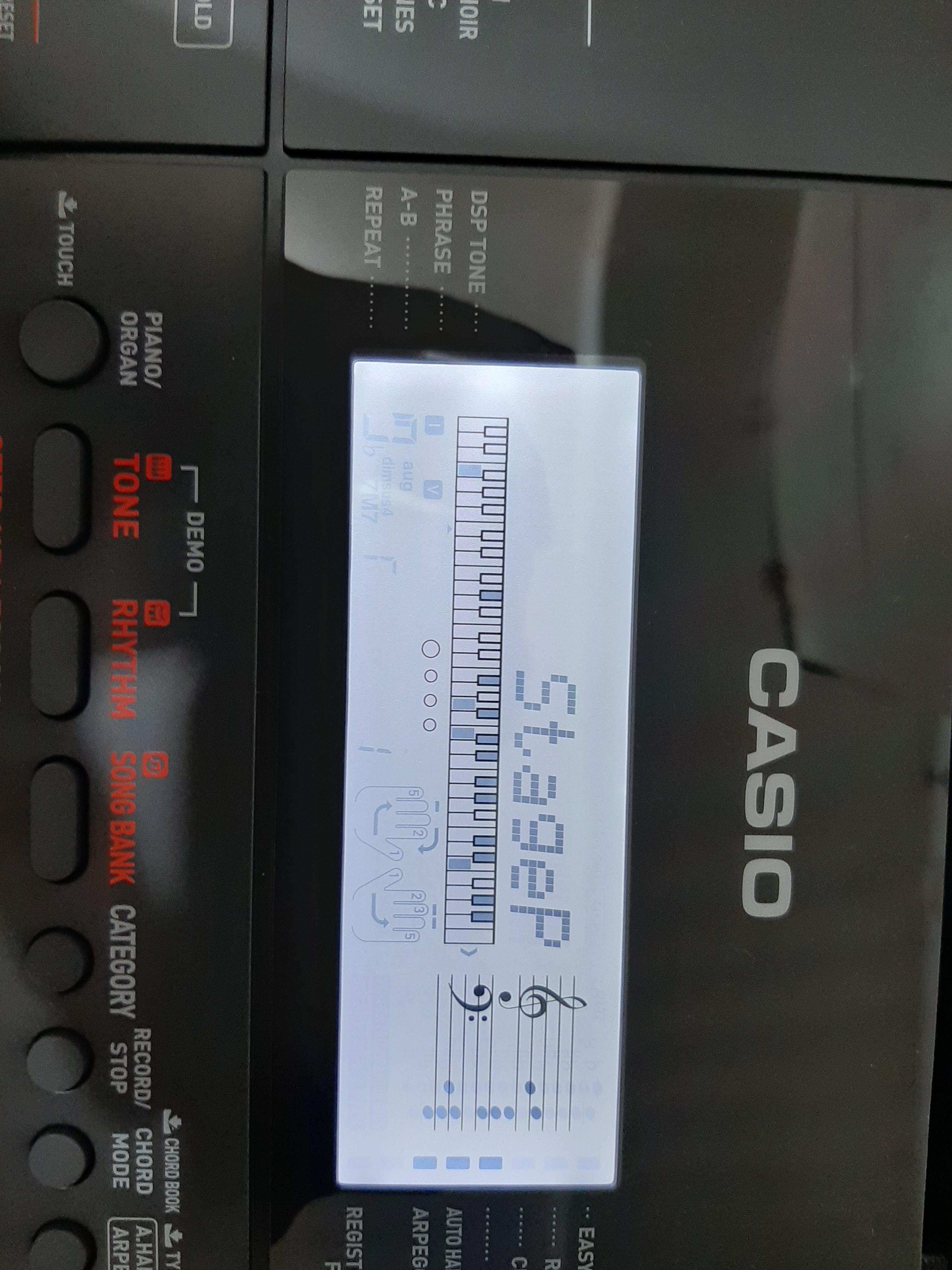 Ctx 700 display error - CT-X700 / CT-X800 - Casio Music Forums