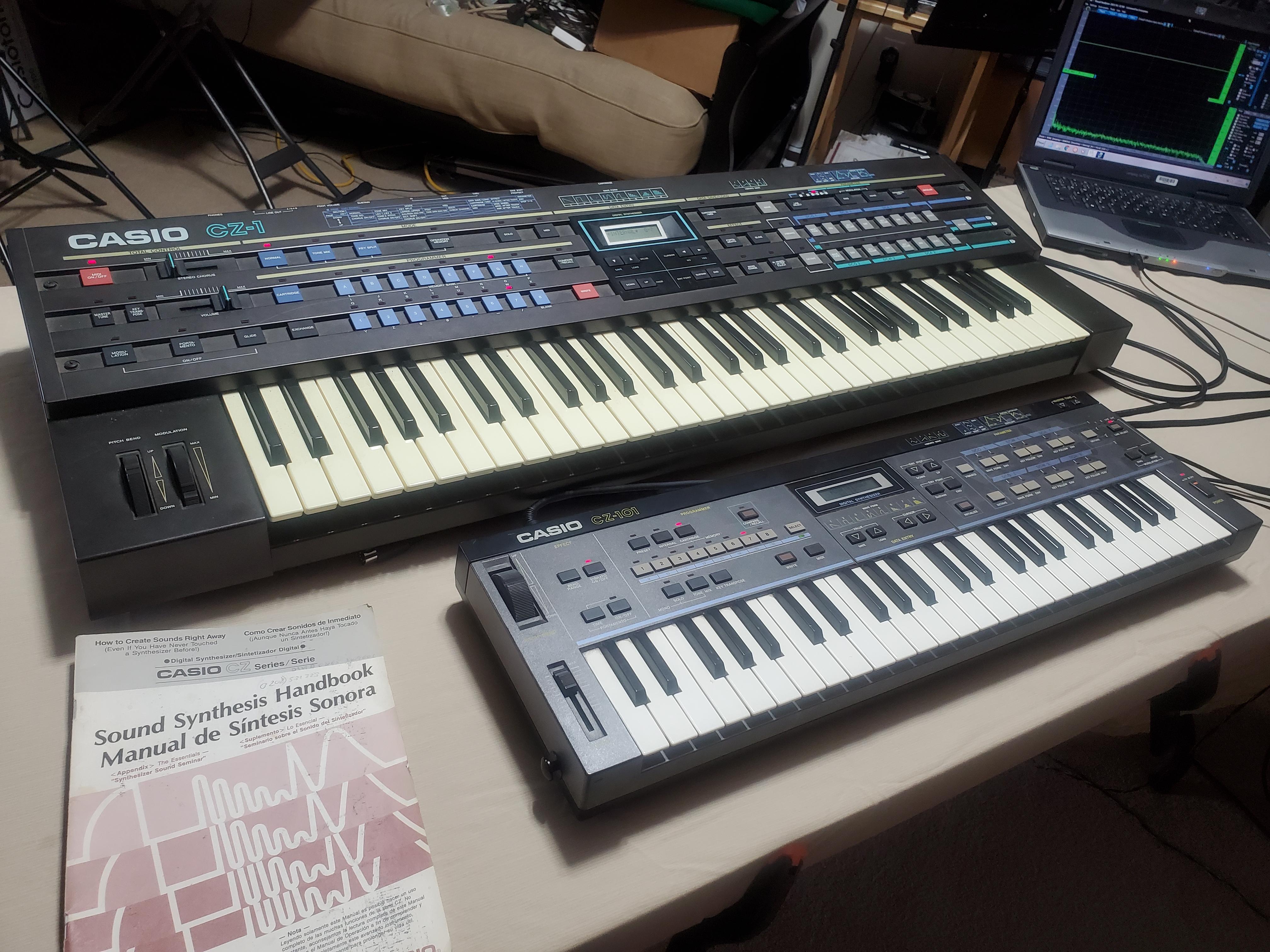 Casio cz hotsell 1000 manual